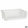 Cesta Para Verduras Blanco Polipropileno (30 X 13,5 X 38,7 Cm) (24 Unidades)