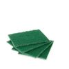 Set De Estropajos Verde Fibra Abrasiva 11,3 X 15,7 X 0,5 Cm (22 Unidades)