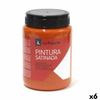 Témpera La Pajarita L-06 Naranja Satinado Escolar (35 Ml) (6 Unidades)