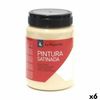 Témpera La Pajarita L-28 Carne Satinado Escolar (35 Ml) (6 Unidades)