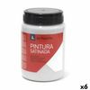 Témpera La Pajarita L-40 Gris Satinado (35 Ml) (6 Unidades)