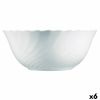 Ensaladera Luminarc Trianon Blanco Vidrio (24 Cm) (6 Unidades)