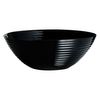 Ensaladera Luminarc Harena Negro Vidrio (ø 27 Cm) (6 Unidades)