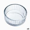 Molde Para Flan Pyrex Classic Vidrio Redondo Transparente 10 X 10 X 5 Cm (12 Unidades)