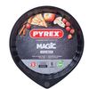 Molde Para Horno Pyrex Magic Redondo Negro Plano Ø 27 Cm (6 Unidades)