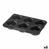 Molde Para Tartaletas Pyrex Magic Negro 24 X 18 X 3 Cm (6 Unidades)