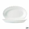 Fuente De Cocina Luminarc Trianon Blanco Vidrio (22 Cm) (24 Unidades)