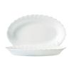 Fuente De Cocina Luminarc Trianon Blanco Vidrio (22 Cm) (24 Unidades)