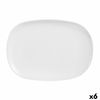 Fuente De Cocina Luminarc Sweet Line Rectangular Blanco Vidrio 35 X 24 Cm (6 Unidades)