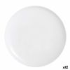 Plato Para Pizza Luminarc Friends Time Blanco Vidrio Ø 32 Cm (12 Unidades)