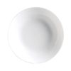 Plato Hondo Luminarc Diwali 20 Cm Blanco Vidrio (24 Unidades)