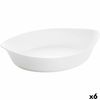 Fuente De Cocina Luminarc Smart Cuisine Ovalado Blanco Vidrio 28 X 17 Cm (6 Unidades)