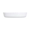 Fuente De Cocina Luminarc Trianon Ovalado Blanco Vidrio 31 X 24 Cm (6 Unidades)