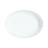 Fuente De Cocina Luminarc Trianon Ovalado Blanco Vidrio 31 X 24 Cm (6 Unidades)