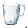 Taza Luminarc Nuevo Desayuno Transparente Vidrio (250 Ml) (6 Unidades)