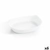 Fuente De Cocina Luminarc Smart Cuisine Rectangular Blanco Vidrio 30 X 22 Cm (6 Unidades)