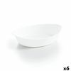 Fuente De Cocina Luminarc Smart Cuisine Ovalado Blanco Vidrio 25 X 15 Cm (6 Unidades)