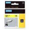 Kit Tubo Termoretráctil Rhino Dymo Id1-9 9 X 1,5 Mm Negro Amarillo (5 Unidades)