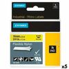 Cinta Laminada Para Rotuladoras Rhino Dymo Id1-19 19 X 3,5 Mm Negro Amarillo Autoadhesivas (5 Unidades)