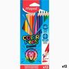 Lápices De Colores Maped Color' Peps Strong Multicolor 12 Piezas (12 Unidades)