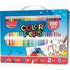 Lápices De Colores Maped Multicolor 100 Piezas (6 Unidades)