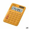 Calculadora Casio Ms-20uc 2,3 X 10,5 X 14,95 Cm Naranja (10 Unidades)