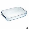 Fuente De Cocina Pyrex Classic 4,6 L 40,3 X 26,3 X 7,3 Cm Transparente Vidrio (6 Unidades)