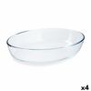 Fuente Para Horno Pyrex Classic Ovalada 30 X 21 X 7 Cm Transparente Vidrio (4 Unidades)