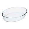 Fuente Para Horno Pyrex Classic Vidrio Ovalada Transparente Vidrio 40 X 28 X 7 Cm (4 Unidades)