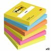 Bloc De Notas Post-it 76 X 76 Mm Multicolor 100 Hojas (12 Unidades)