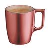 Taza Mug Luminarc Flashy Rojo 250 Ml Vidrio (6 Unidades)