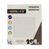 Etiquetas Adhesivas Blanco 17 X 24 Mm Ovalado (12 Unidades)