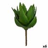 Planta Decorativa Aloe Vera 13 X 24,5 X 14 Cm Verde Plástico (6 Unidades)