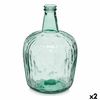 Botella Rayas Decoración 14 X 44 X 13 Cm Transparente (2 Unidades)