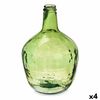 Botella Liso Decoración 17 X 29 X 17 Cm Verde (4 Unidades)