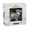 Figura Decorativa Elefante Plateado 27,5 X 27 X 11 Cm (4 Unidades)