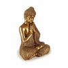 Figura Decorativa Buda Sentado Dorado 17 X 33 X 23 Cm (4 Unidades)