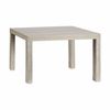 Mesa Auxiliar Gris Madera 50 X 45 X 79 Cm (3 Unidades)