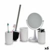 Set De Baño Blanco Polipropileno (6 Unidades)