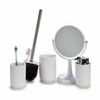 Set De Baño Blanco Polipropileno (6 Unidades)