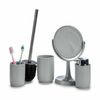 Set De Baño Gris Polipropileno (6 Unidades)