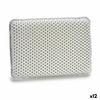 Almohada Bañera Antideslizante Blanco 100 % Pvc 20 X 6 X 29 Cm (12 Unidades)