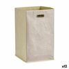 Cesta Multiusos Tropical Marrón Cartón 60 L 35 X 57 X 35 Cm (12 Unidades)