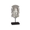 Figura Decorativa Indio Plateado 17,5 X 36 X 10,5 Cm (4 Unidades)