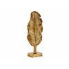 Figura Decorativa Hoja De Planta Dorado 8 X 43,5 X 17 Cm (6 Unidades)