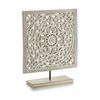 Figura Decorativa Mandala Blanco 7 X 35,5 X 30 Cm (6 Unidades)