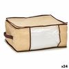 Bolsa De Almacenamiento Crema Poliéster Polipropileno 27 L 45 X 30 X 20 Cm (24 Unidades)