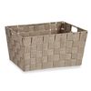 Cesta Multiusos Marrón Tela 5 L 30,4 X 14 X 20 Cm (18 Unidades)