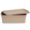 Caja De Almacenaje Con Tapa Beige Plástico 14 L 29,5 X 14,5 X 45 Cm (12 Unidades)