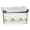 Caja De Almacenaje Con Tapa Infantil Carretera Plástico 10 L 23 X 16,5 X 35 Cm (12 Unidades)